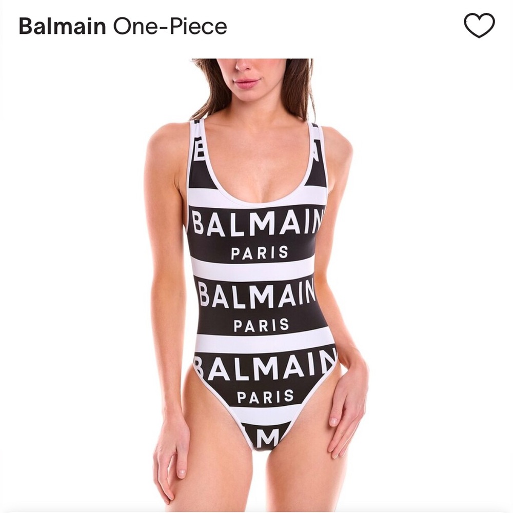Balmain One-Piece Swimsuit